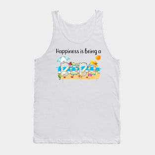 Happiness Is Being A Baba Summer Beach Happy Mother's Day Tank Top